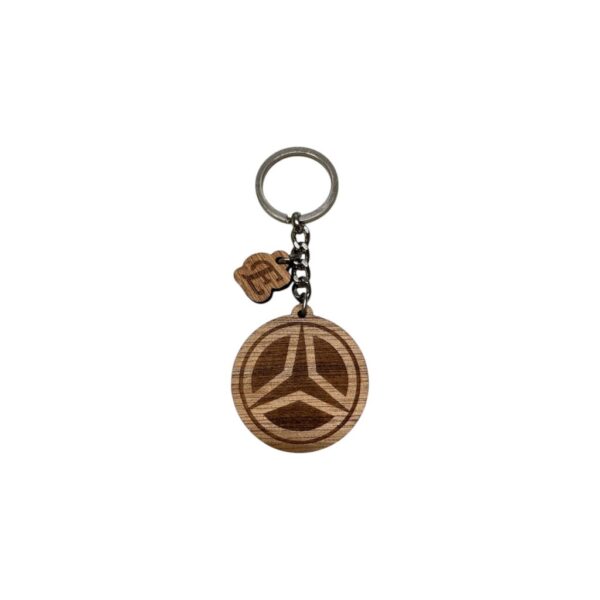 Ξύλινο μπρελόκ Mercedes