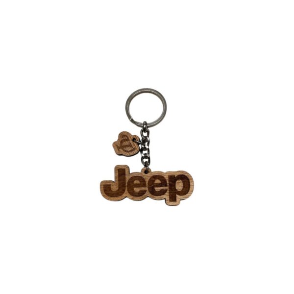 Ξύλινο μπρελόκ Jeep